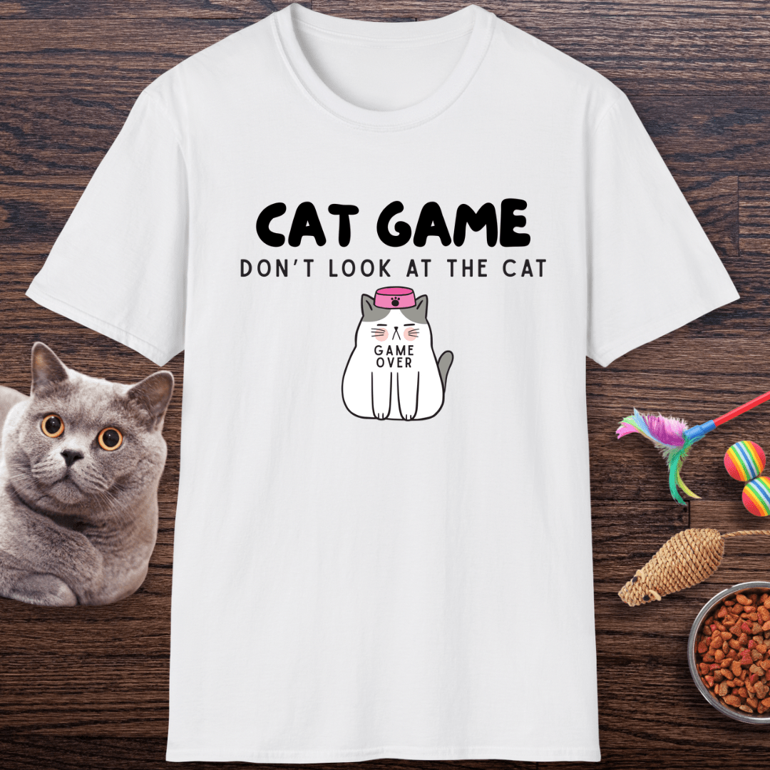 Cat Game (Don’t Look) T-Shirt